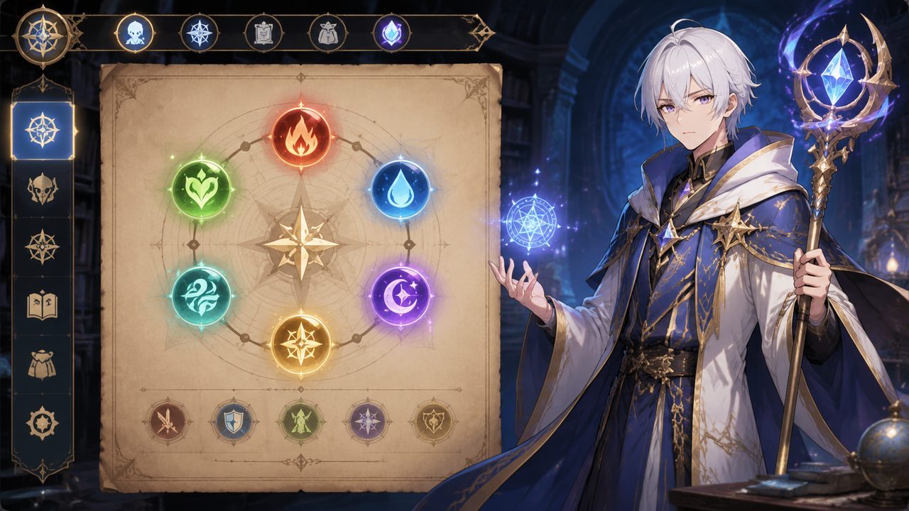 魔法师露娜 操作界面 页面配图 7